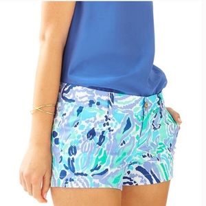 Lilly Pulitzer Walsh Shorts - Nice Ink